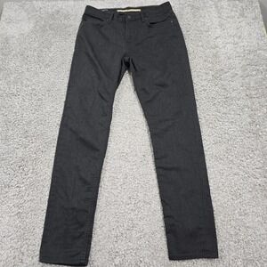 Banana Republic Mens Travel‎ Slim Fit Pants 30x32 Charcoal Office Commuter